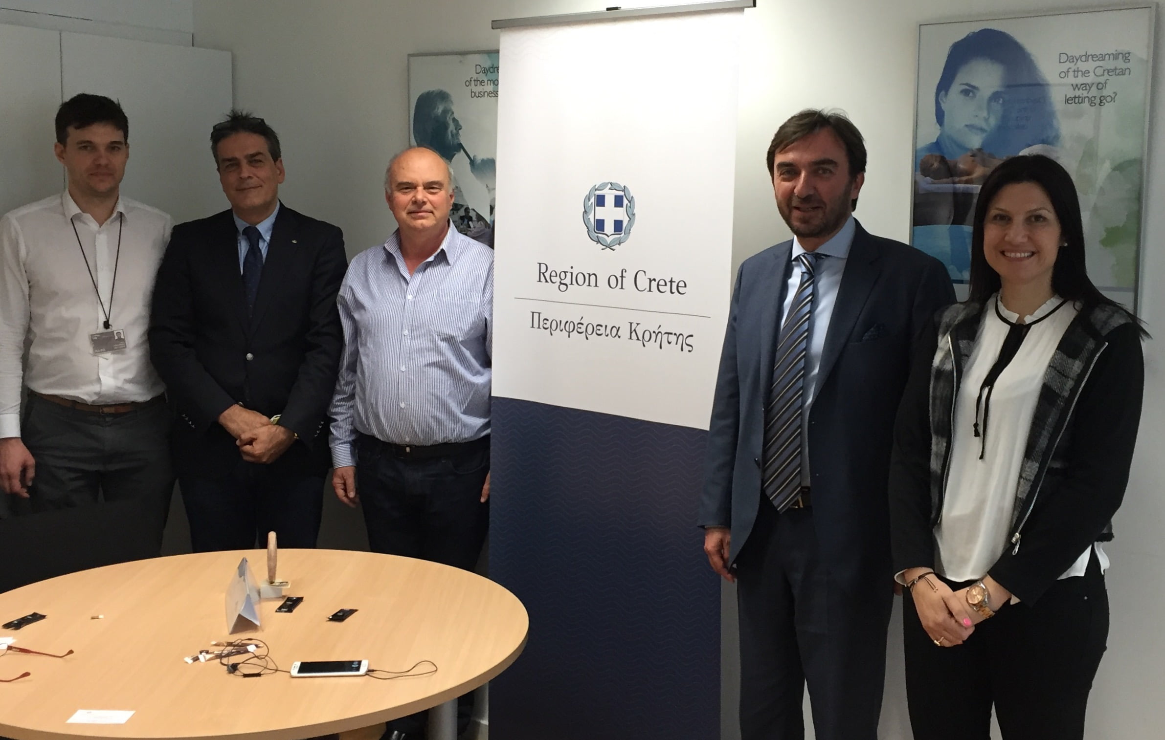 Σο γραφείο της Περιφέρειας Κρήτης στις Βρυξέλλες αντιπροσωπεία του Επιμελητηρίου Ηρακλείου