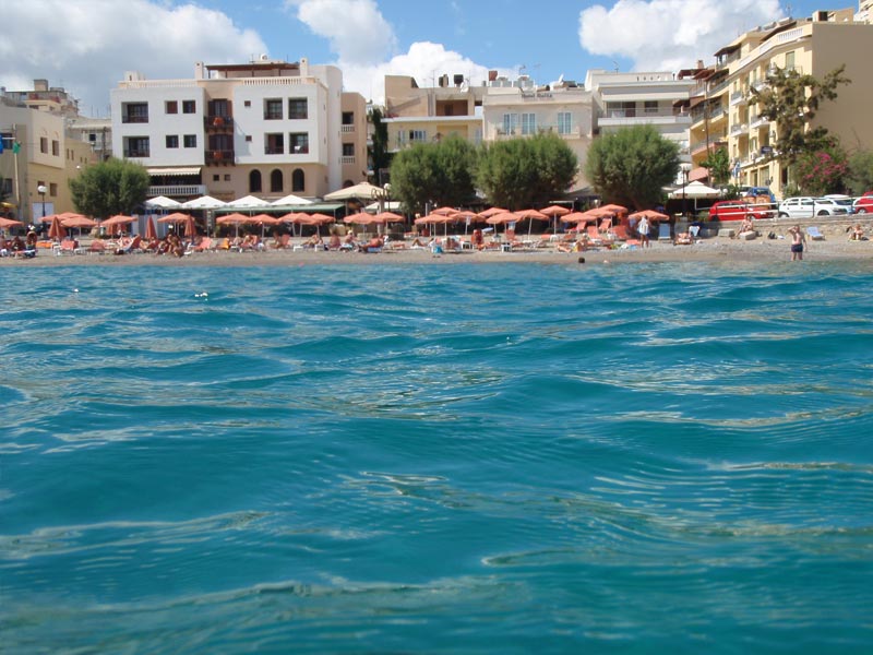 Σε ιδιώτη μέρος της πρώην πλαζ του EOT στον Άγιο Νικόλαο