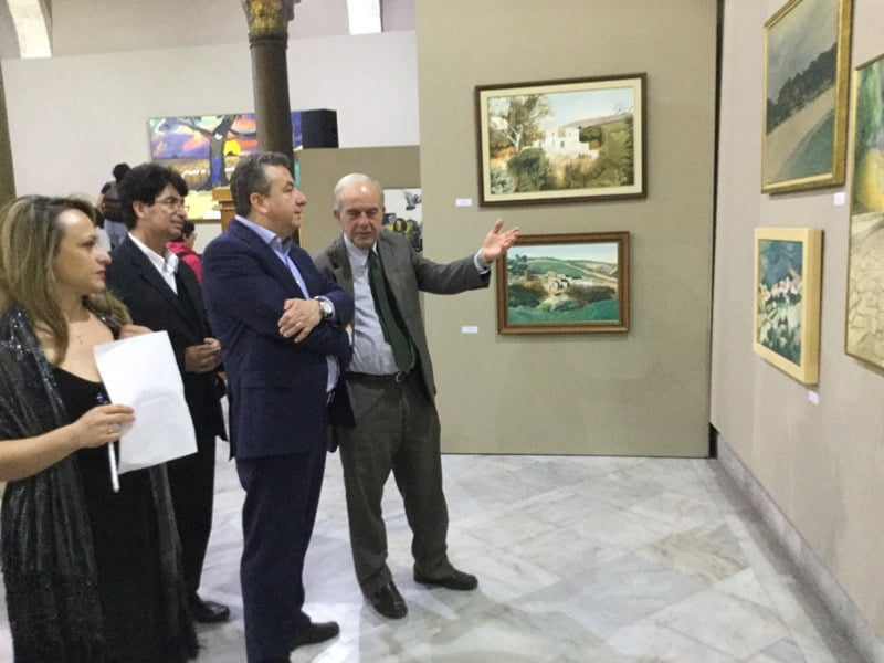 Εντυπωσιάζουν τα έργα του Γιώργου Θωμά Γεωργιάδη στη Βασιλική του Αγ. Μάρκου