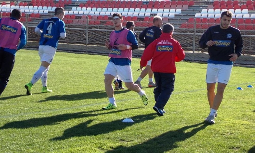 Κισσαμικός: Υπό αφόρητη ζέστη η προπόνηση