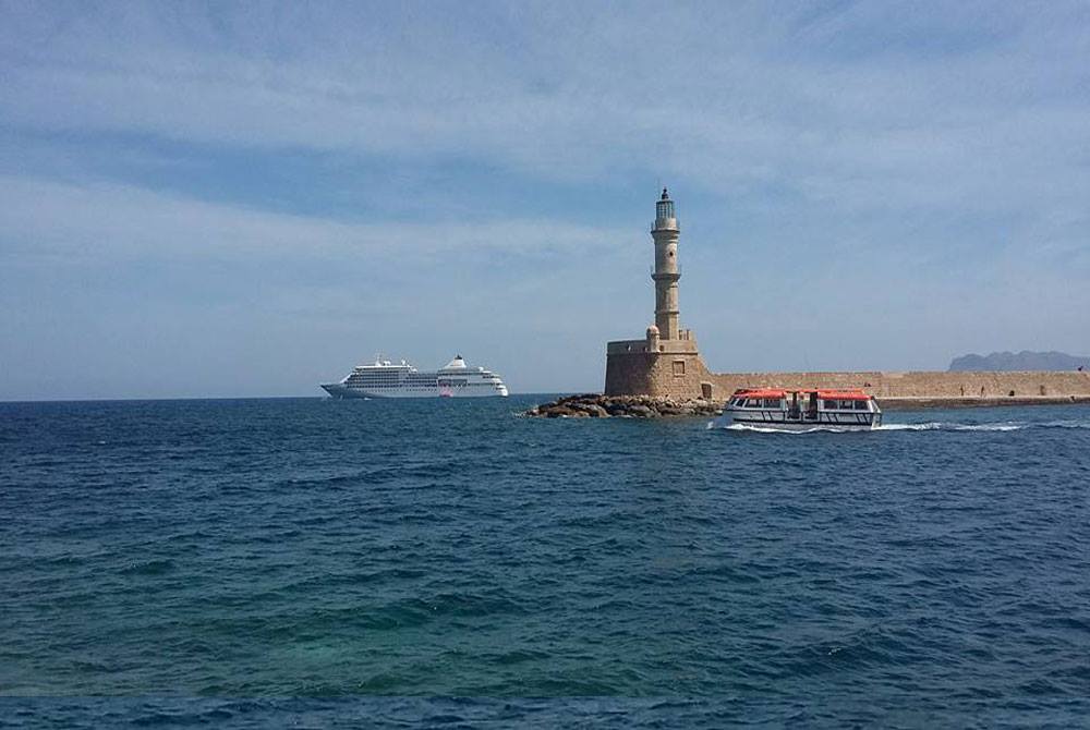 Στα Χανιά το κρουαζιερόπλοιο «Silver Whisper»