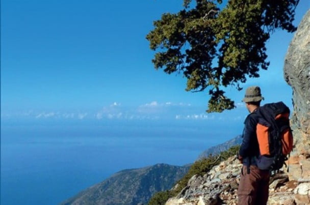 Ιταλός πεζοπόρος σχεδίασε περιηγητική διαδρομή από τη μία άκρη της Κρήτης στην άλλη