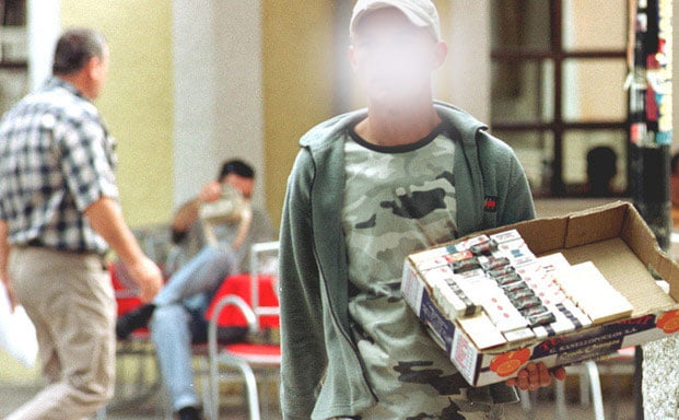 Συνελήφθη Πακιστανός με παράνομα τσιγάρα