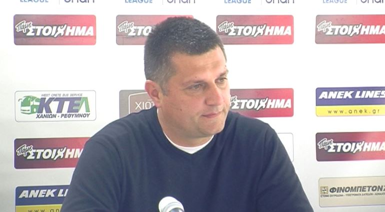 Ραντίνοβιτς: “Ο ΑΟΧ έπαιξε καλύτερα σε σχέση με προηγούμενα ματς, αλλά ήταν και τυχερός”