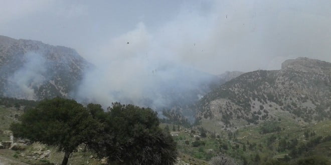 Πυρκαγιά στο Λασίθι