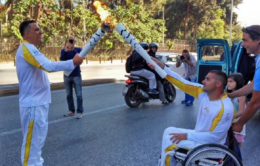 Στα χέρια του Κρητικού Μανώλη Στεφανουδάκη η Ολυμπιακή Φλόγα