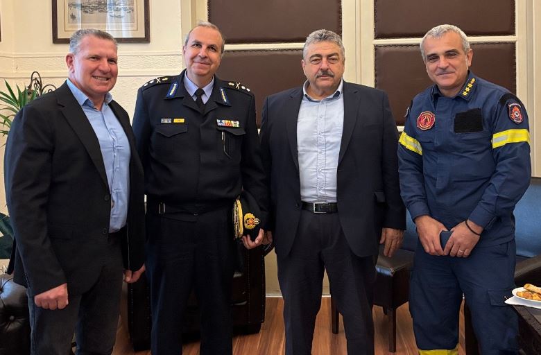 Χανιά | Στην Περιφέρεια η νέα ηγεσία της Πυροσβεστικής